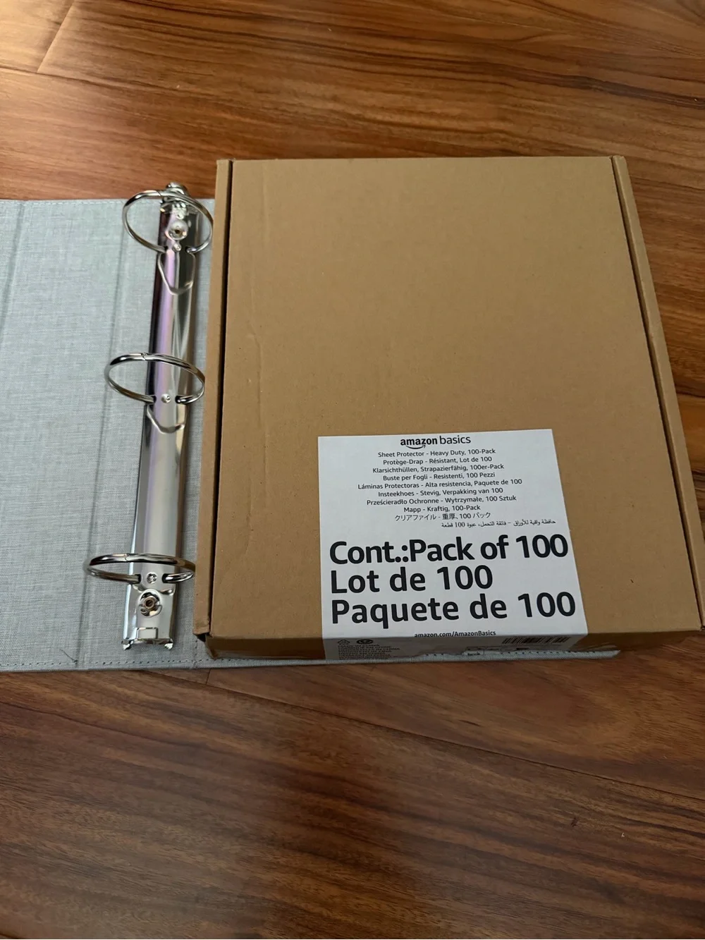 3-inch Flower Binder with Sheet Protectors
